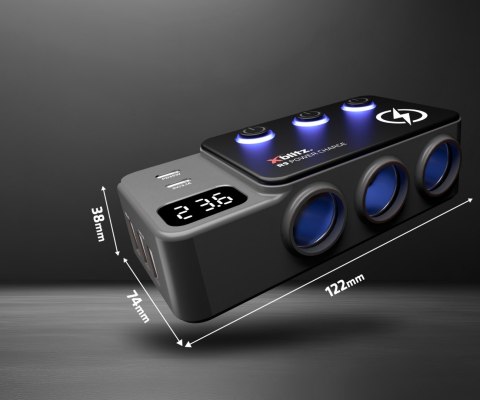 ROZDZIELACZ SAMOCHODOWY XB-R9 Xblitz