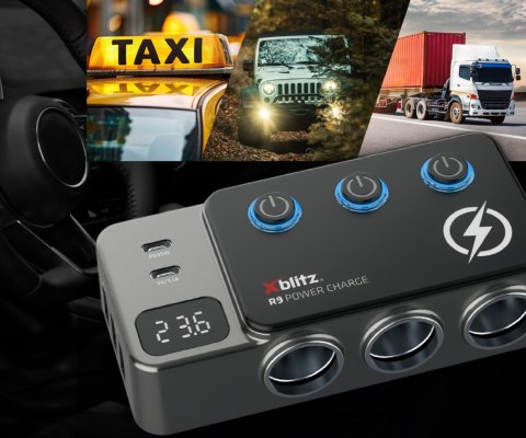 ROZDZIELACZ SAMOCHODOWY XB-R9 Xblitz