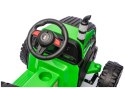 Traktor Na Akumulator CH9959B Z Przyczepą Jasno Zielony 24V