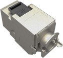 Moduł Keystone samozaciskowy Solarix Cat.6A STP RJ45 SXKJ-10G-STP-BK-SA