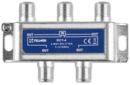 Rozgałęźnik TELMOR RCT-4 Splitter 4x 1.2G