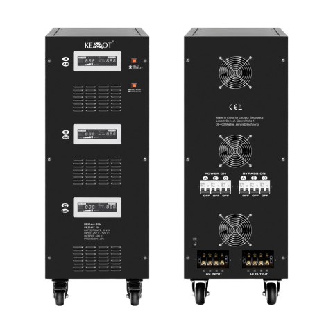 Automatyczny trójfazowy stabilizator napięcia KEMOT PROavr-50k