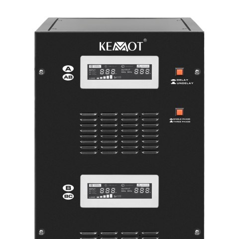 Automatyczny trójfazowy stabilizator napięcia KEMOT PROavr-50k