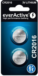 Bateria CR2016 everActive (blister 2 szt.)