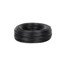 Kabel telefoniczny 2C czarny 100m LXK510