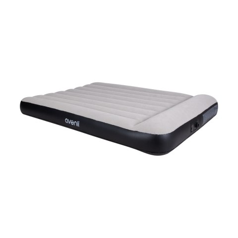 Duży materac pompowany AVENLI z wbudowaną pompką 203x152x30