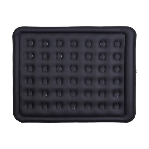 Duży, wysoki, pompowany materac AVENLI z wbudowaną pompką 203x157x47