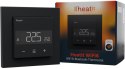 Termostat Heatit WiFi6 Black Matt Wi-Fi Thermostat 3600W 16A