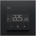 Termostat Heatit WiFi6 Black Matt Wi-Fi Thermostat 3600W 16A