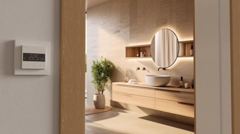 Termostat Heatit Z-TRM6 White RAL 9003 Z-Wave Thermostat 3600W 16A 868,4 Mhz