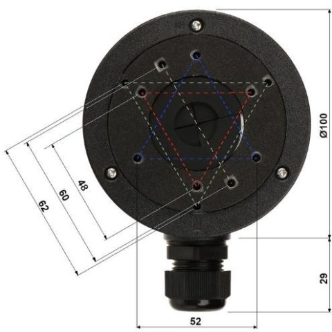 UCHWYT KAMERY STG-1280ZJ-XS(BLACK)