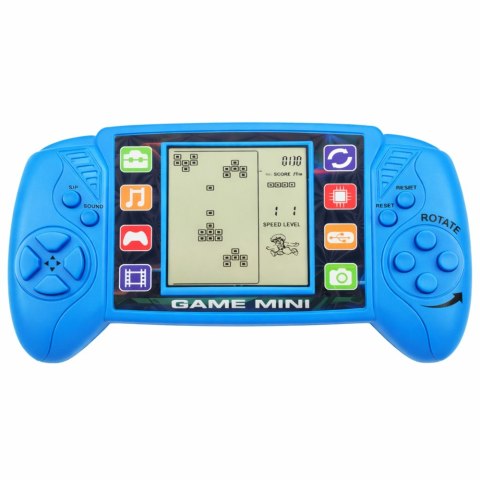 Elektroniczna Gra Konsola Do Gry Tetris Przenośna LCD Niebieska