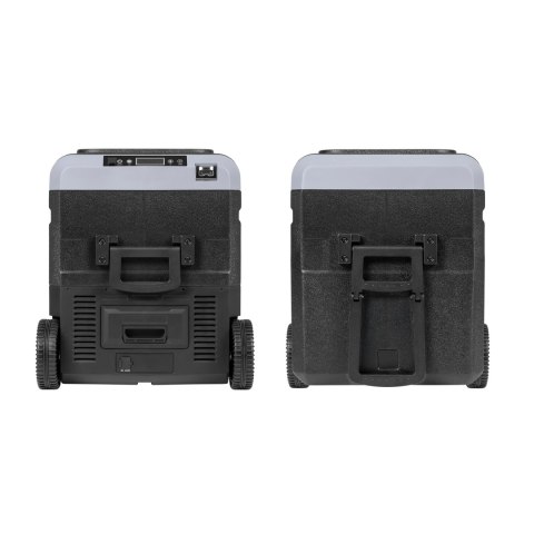 Profesjonalna lodówka turystyczna kompresorowa TEESA z funkcją mrożenia 50L DC12/24 AC 230V, duże koła i solidna rączka , Blueto