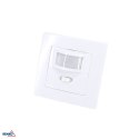 Czujnik ruchu PIR 800W 180* biały