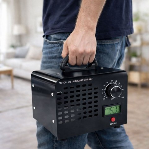 Generator Ozonu LEAN 155W 60000 MG Ozonator Do Pomieszczeń Samochodu Timer