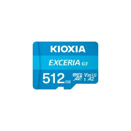 Karta pamięci microSD 512 GB UHS-I U1 Kioxia z adapterem