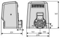 Napęd/siłownik BFT ARES ULTRA BT B1000 do 1000kg bram przesuwnych