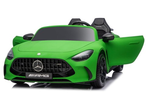 Auto Na Akumulator Mercedes GT63 AMG DKGT63 24V Cichy Silnik Matowy Zielony