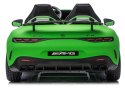 Auto Na Akumulator Mercedes GT63 AMG DKGT63 24V Cichy Silnik Matowy Zielony