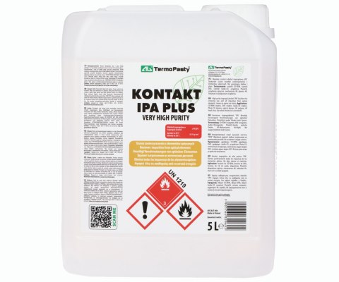 ALKOHOL IZOPROPYLOWY KONTAKT-IPA-PLUS-PT/5000 KANISTER PLASTIKOWY 5 l AG TERMOPASTY