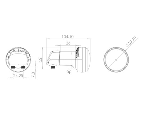 KONWERTER TV-SAT KONW/WIDEBAND-INV INVERTO