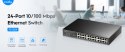 SWITCH FS1024 24-PORTOWY CUDY