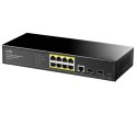 SWITCH POE GS2008PS2 8-PORTOWY + 2X SFP CUDY