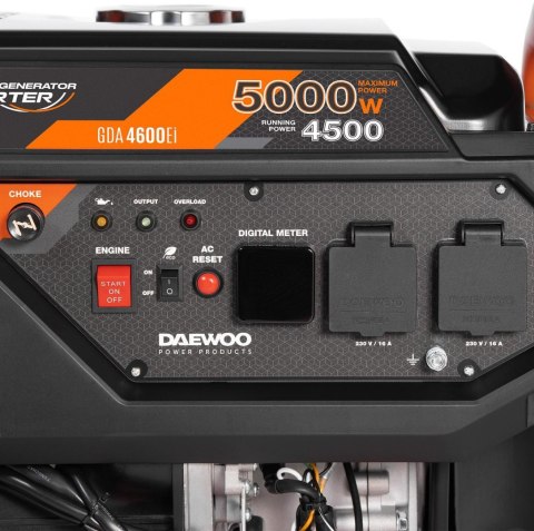 AGREGAT PRĄDOTWÓRCZY INWERTOROWY DAEWOO GDA 4600Ei 5.0kW