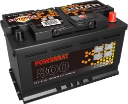 Akumulator AGM samochodowy START-STOP POWERBAT L4 12 V 80 Ah