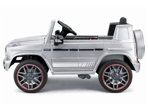 Auto Na Akumulator Mercedes AMG G 63 Srebrny Lakierowany