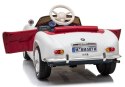 Auto na Akumulator BMW Retro Dla Dzieci Pilot Światło LED MP3 Białe