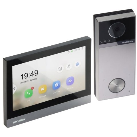 ZESTAW WIDEODOMOFONOWY DS-KIS613-S Hikvision