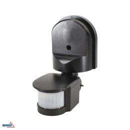 Czujnik ruchu PIR 1200W 180* czarny