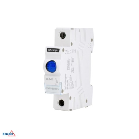 Lampka sygnalizacyjna LED SL8 niebieska SCHELINGER