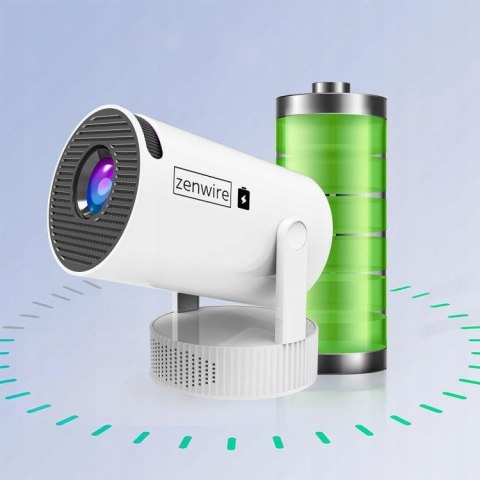 Mini Projektor Android Wifi Rzutnik Full HD Bluetooth z Baterią Zenwire K400