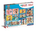 Puzzle 10w1 Super Color PSI PATROL Clementoni 20270