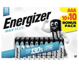 BATERIA ALKALICZNA BAT-AAA-MAXPLUS*P20 1.5 V LR03 ENERGIZER