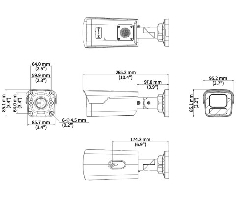 KAMERA IP IPC2B14SE-ADF28KMC-WP-I1 TRI-GUARD 3.0 OwlView Plus - 4 Mpx 2.8 mm UNIVIEW