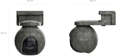 Kamera IP Ezviz EB8 4G 4K Kit 8MP z panelem słonecznym 8W 4G Wi-Fi