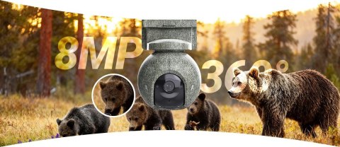 Kamera IP Ezviz EB8 4G 4K Kit 8MP z panelem słonecznym 8W 4G Wi-Fi