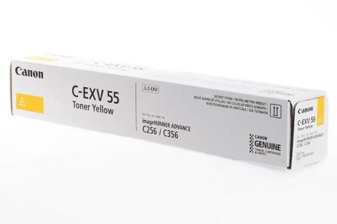 Oryginalny Toner Yellow Canon ADV iR-C256, iR-C257, iR-C356 (C-EXV55Y, CEXV55Y, 2185C002)