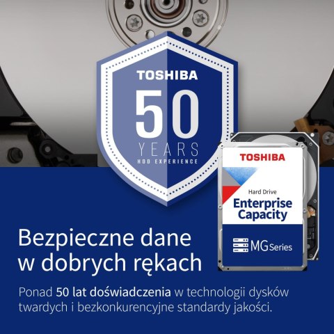 Dysk HDD Toshiba Enterprise MG Series 10TB MG10ADA10TE