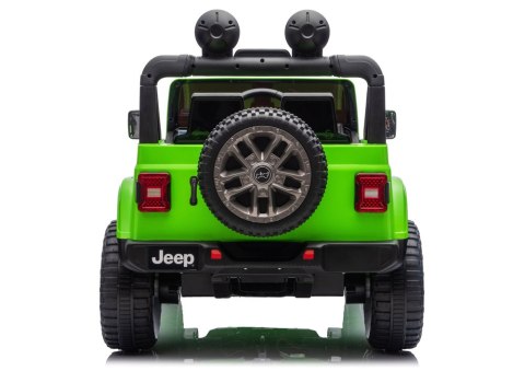 Pojazd Na Akumulator Jeep Rubicon 4x4 DK-JWR556 4x200W 24V Zielony