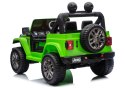 Pojazd Na Akumulator Jeep Rubicon 4x4 DK-JWR556 4x200W 24V Zielony