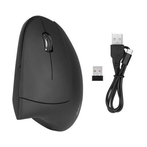 Bezprzewodowa mysz pionowa Rebel VM10