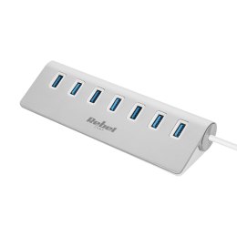 HUB (rozdzielacz) USB 3.0 7 portowy Rebel