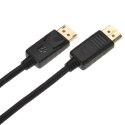 PRZEWÓD DISPLAYPORT Y-C607BK 4K @ 60 Hz, 1.5 m UNITEK