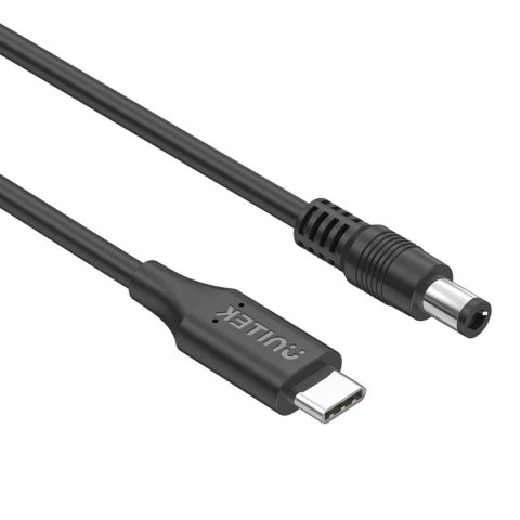 KABEL ZASILAJĄCY C14119BK-1.8M DC Jack 5.5 x 1.7 mm / USB-C 1.8 m UNITEK