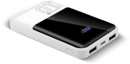 Powerbank everActive Energy Bank EB-10Q 10000 mAh 22,5 W 2x USB-A USB-C biały