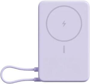 Powerbank Xiaomi Magnetic 10000mAh z podstawką fioletowy